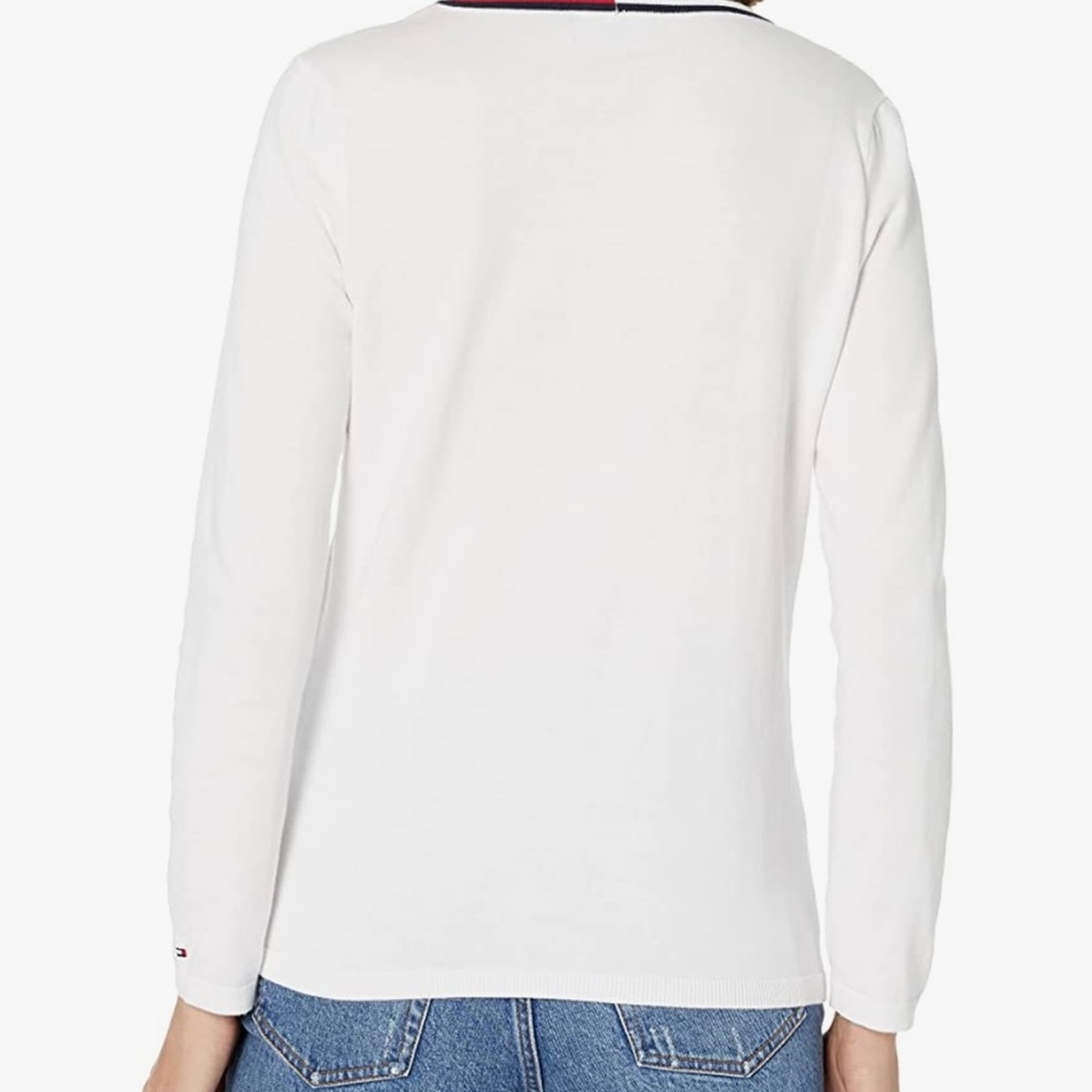 TOMMY HILFIGER CLASSIC V NECK SWEATER - Picture 2 of 5